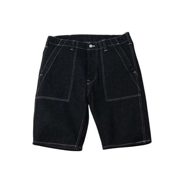 The Flat Head 12oz. Denim Baker Shorts - Okayama Denim