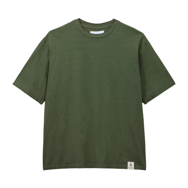 Momotaro Matcha Dyed Tee - Okayama Denim