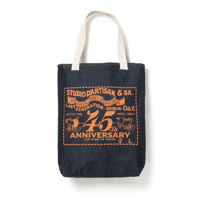 Studio D'Artisan 45th Anniversary Denim Tote Bag