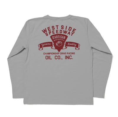 [Pre-Order] Studio D'Artisan "West Side Speedway" Logo Print L/S Tee