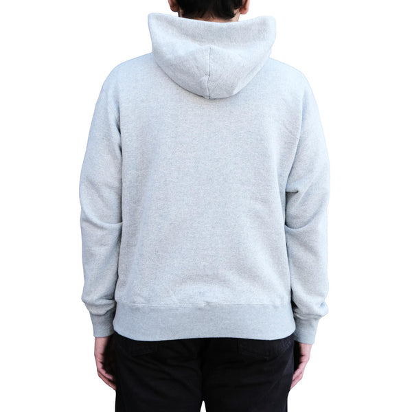 Momotaro Loopwheel Zip-up Hoodie (Gray) - Okayama Denim