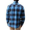 Studio D'Artisan "Awa-Ai" Natural Indigo Heavyweight Check Flannel Shirt