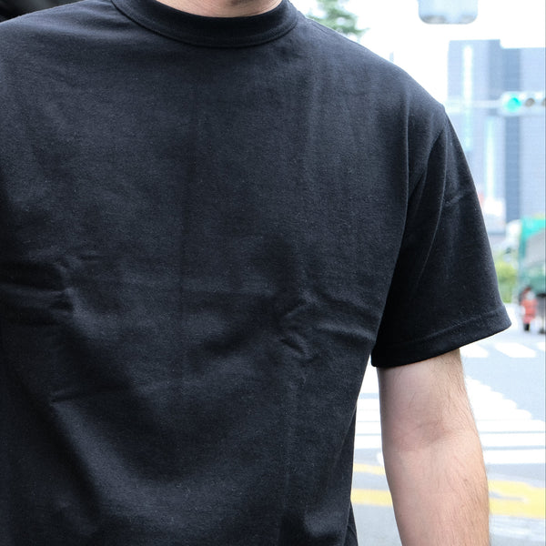 Big John Loopwheel 2-Pack Crewneck Tee (Black) - Okayama Denim