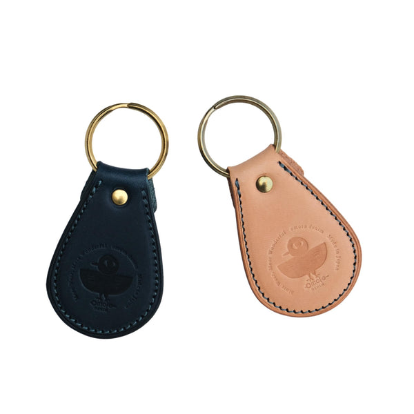 Omoto Denim Leather Keyholder - Okayama Denim