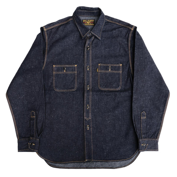 新作 DAYDREAM Japan Denim BD Shirts M OVY DAYDREAM Japan Denim BD Shirts M OVY Button-front