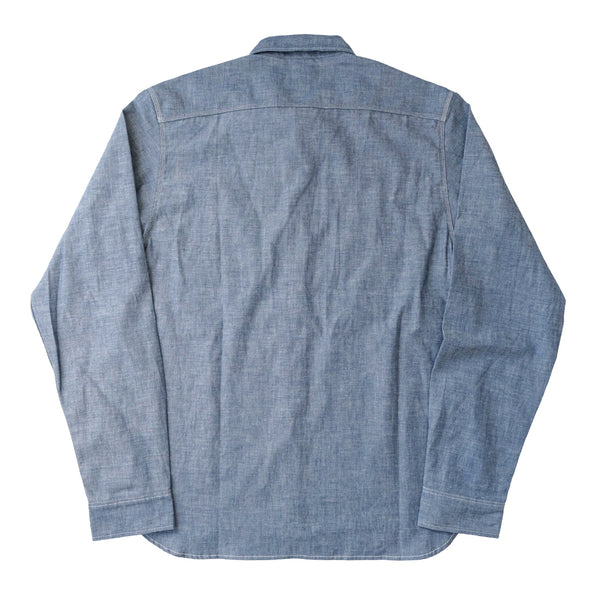 Big John Selvedge Chambray Work Shirt - Okayama Denim