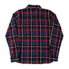 Pure Blue Japan Heavyweight Check Flannel Shirt (Navy)