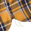 Pure Blue Japan Heavyweight Check Flannel Shirt (Camel)