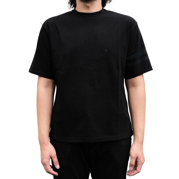 Momotaro Suvin Gold GTB S/S Tee (Black) - Okayama Denim
