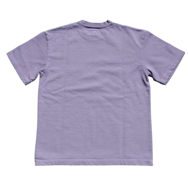 Japan Blue Heavy Inlay Sweat Tee (Purple) - Okayama Denim