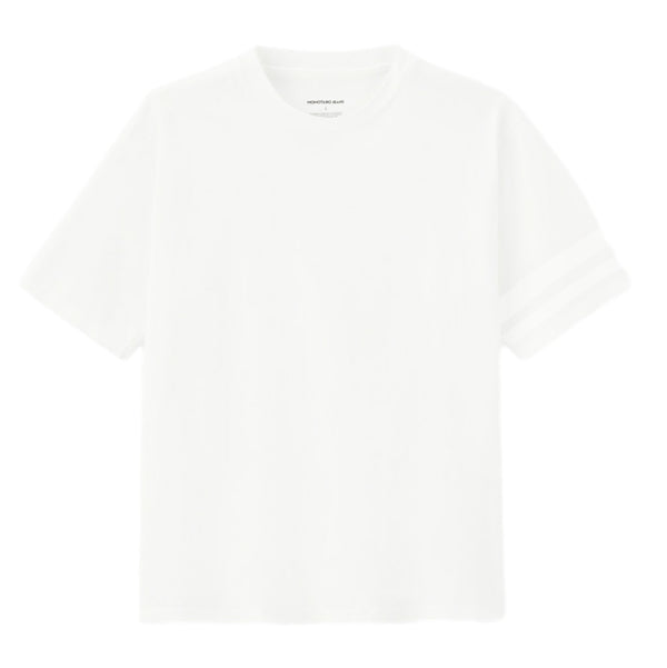 Momotaro Suvin Gold GTB S/S Tee (White) - Okayama Denim