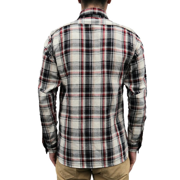 Baystone Long Sleeve Flannel Shirt - Navy | Volcom US