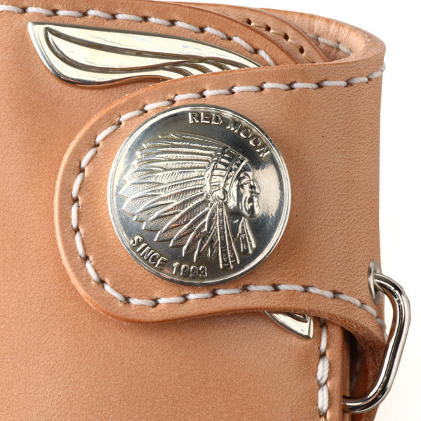 【TREEMINGBIRD】韓国人気★l O RIng Wallet Metal O RIng Glossy Wallet [ Black ] - TREEMINGBIRD