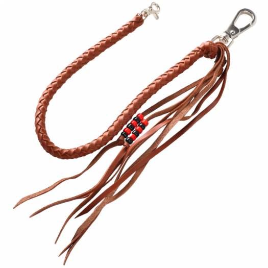Redmoon Braided Wallet Leash - Okayama Denim