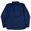 OD+MJ Indigo Dyed Jacquard Crest Shirt - Okayama Denim Shirt - Selvedge