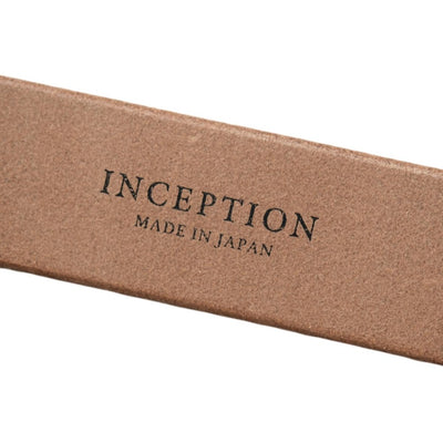 Inception Saddle Leather Garrison Belt (Natural)