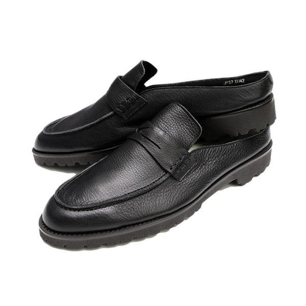 Liberato-Leather-Loafers-Black