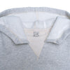 Loop & Weft Tompkins Knit Double-V After Hood Sweatshirt (Gray)