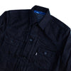 OD+MJ 15.7oz. Deep Indigo x Black Type 2 Mod Selvedge Jacket - Okayama Denim Jacket - Selvedge