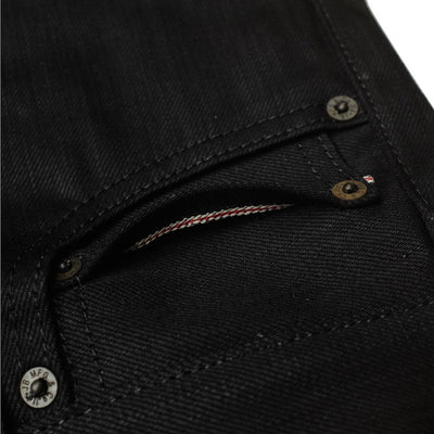 ODJB009 "Blackout 2.0" Selvedge Jeans (Slim Tapered) - Okayama Denim Jeans - Selvedge