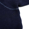 Pure Blue Japan Indigo Dyed "Raised" Hoodie - Okayama Denim Sweatshirt - Selvedge