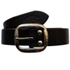 Studio D'Artisan B-81 Leather Belt (Black) - Okayama Denim Accessories - Selvedge