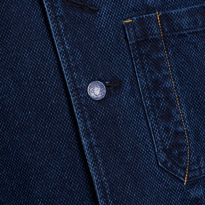 Soundman "Birmingham" Indigo Sashiko Ironworks Jacket
