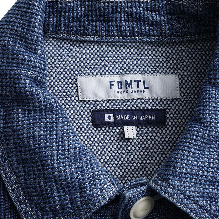FDMTL Distressed Indigo Patchwork Coverall