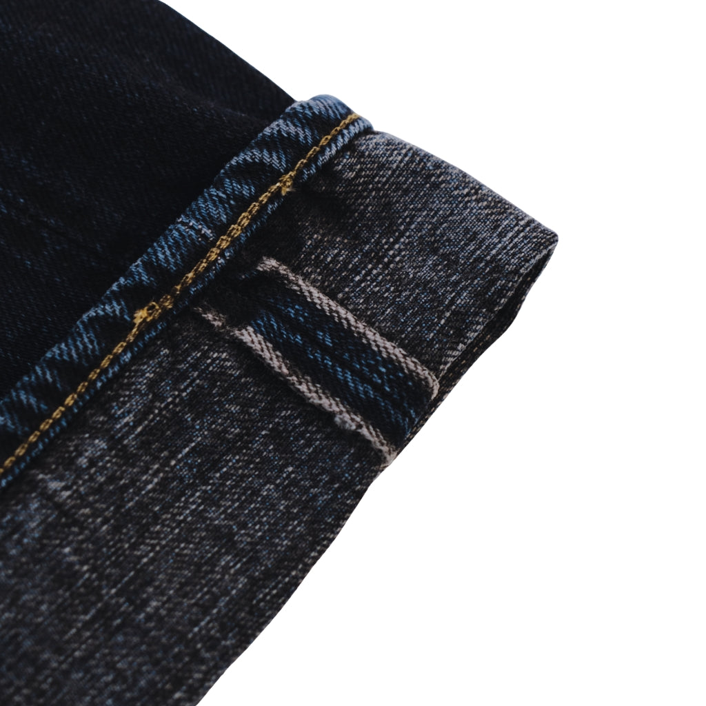 Omoto Denim 0815BCH 13.5oz. Sumi Overdyed Selvedge Jeans (Loose Straight)