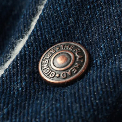 The Flat Head 12.5oz. Boa-lined Denim Jacket