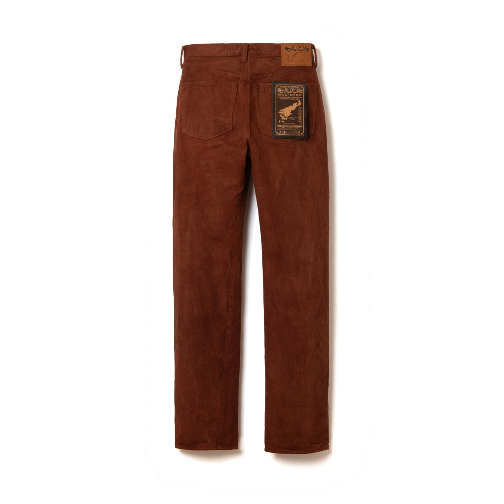 Studio D'Artisan GL3 "Amami Dorozome" Selvedge Jeans (Brown)