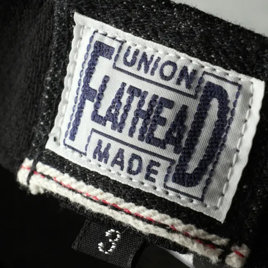 The Flat Head Selvedge Denim Railroad Cap