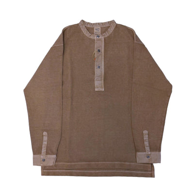 Soundman "Skane" Swedish Army L/S Henley (Beige)