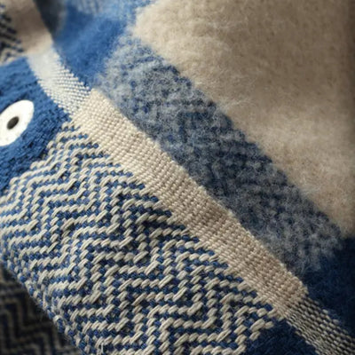 The Flat Head Selvedge Block Check Flannel Western