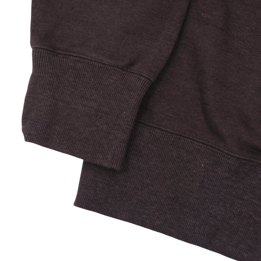 Soundman "Arthur" US Army Henley Knit Sweatshirt (Brown)
