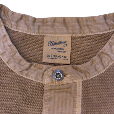 Soundman "Skane" Swedish Army L/S Henley (Beige)