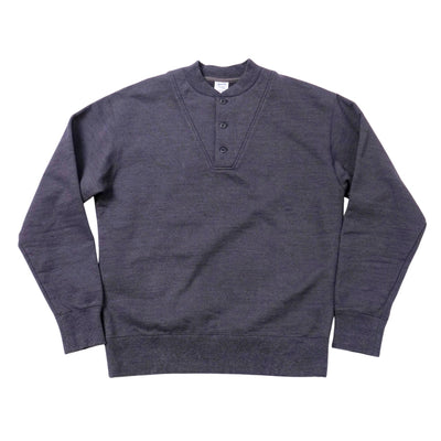 Soundman "Arthur" US Army Henley Knit Sweatshirt (Gray)