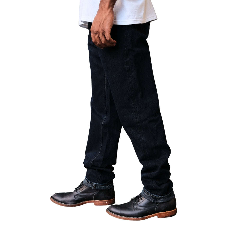 Omoto Denim 0615BCH 13.5oz. Sumi Overdyed Selvedge Jeans (Regular Straight)