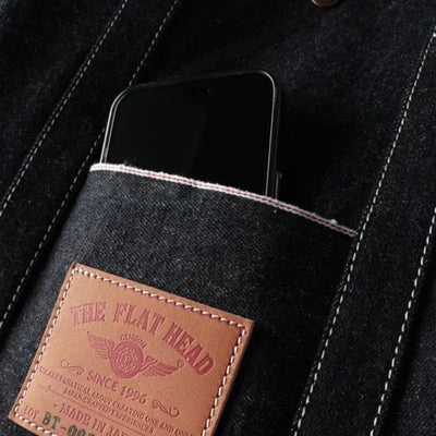 The Flat Head 18oz. Selvedge Denim Tote Bag