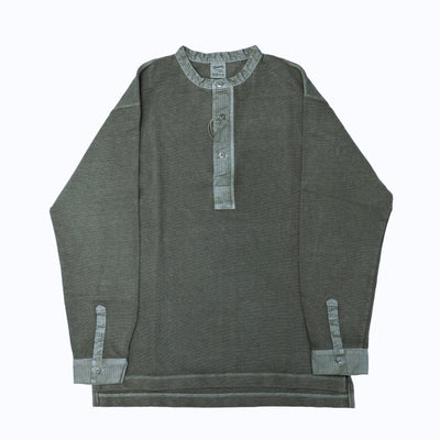 Soundman "Skane" Swedish Army L/S Henley (Green)