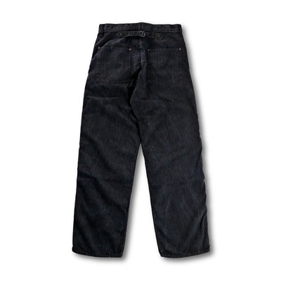 Fullcount Black Hickory Stripe Work Pants