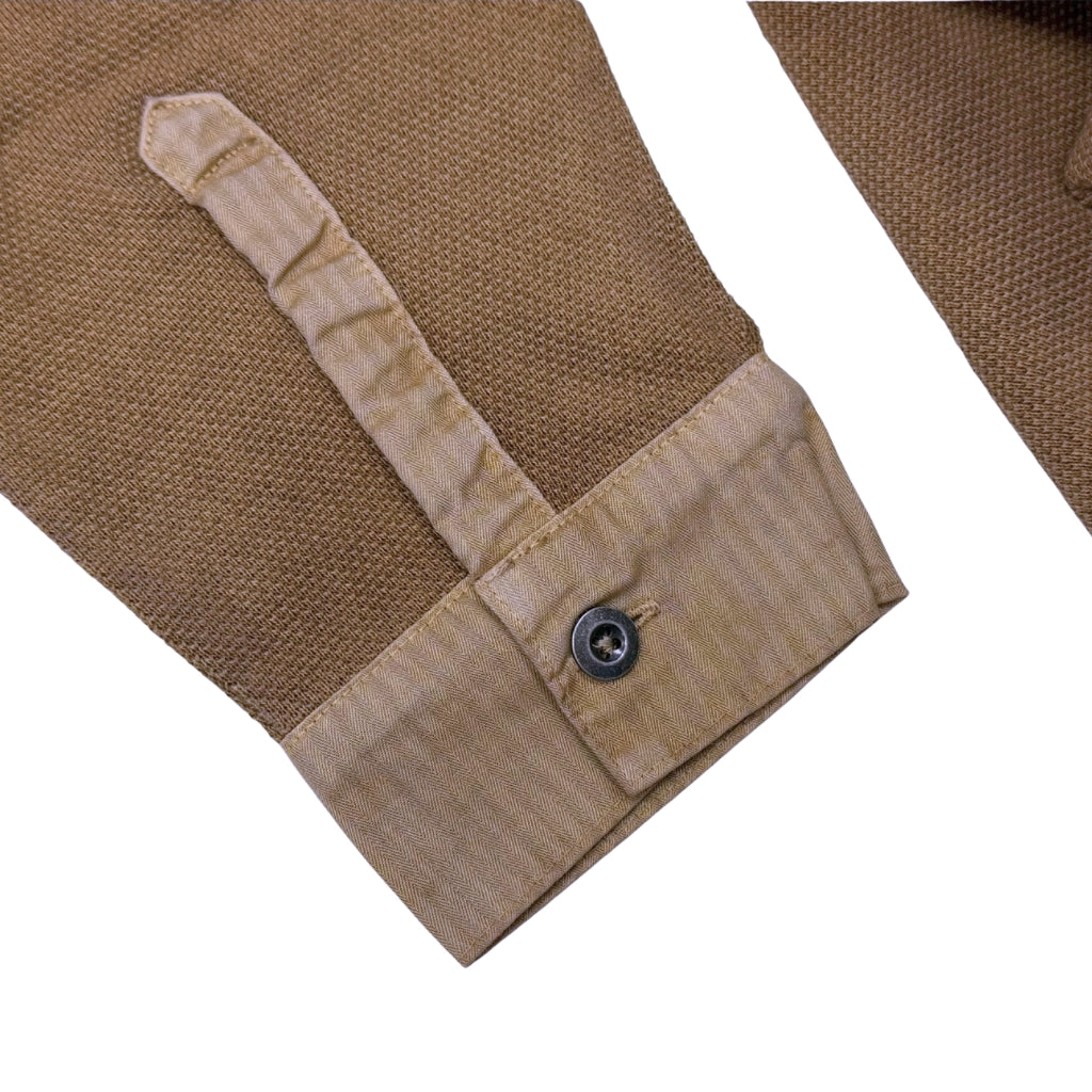 Soundman "Skane" Swedish Army L/S Henley (Beige)