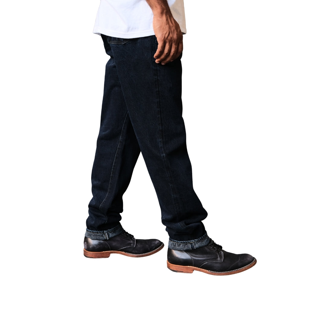 Omoto Denim 0615BCH 13.5oz. Sumi Overdyed Selvedge Jeans (Regular Straight)