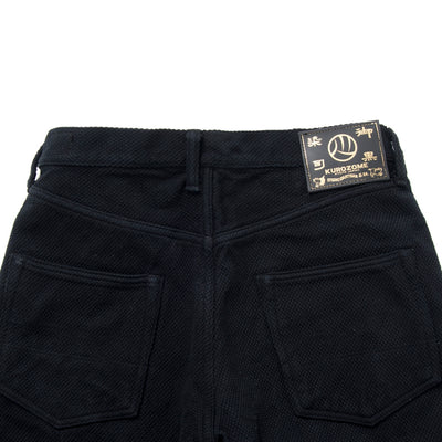 [Pre-Order] Studio D'Artisan "Kurozome" Selvedge Sashiko Pants (Slim Straight)