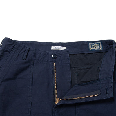 Studio D'Artisan Indigo Dyed Baker Pants