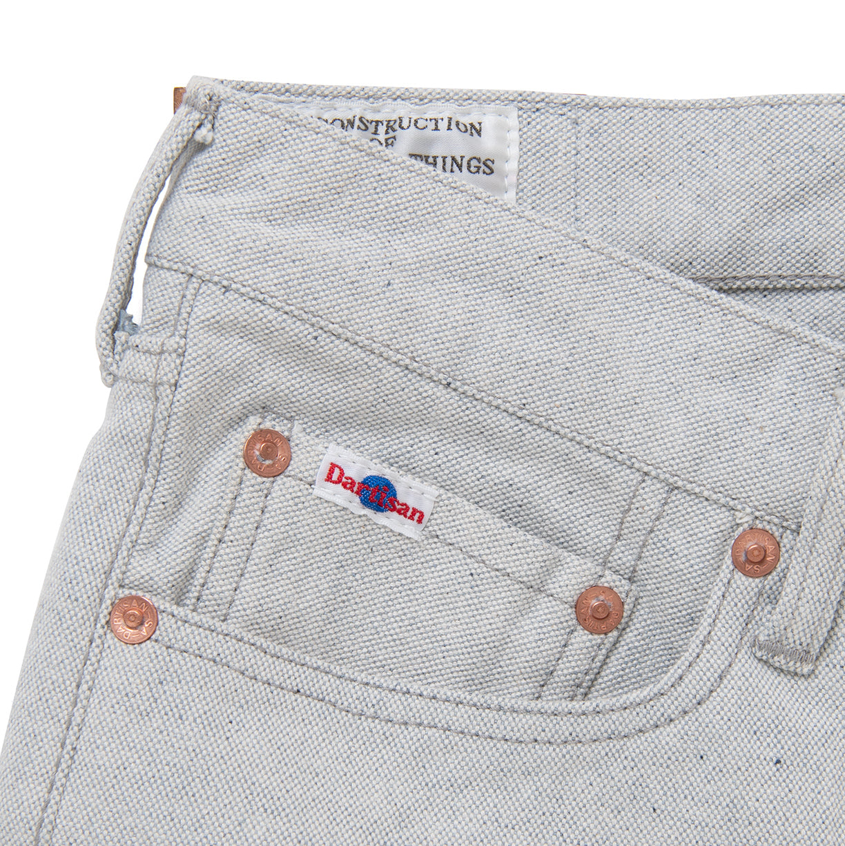 Studio D'Artisan "Upcycle" Duck Canvas Pants (Regular Straight)