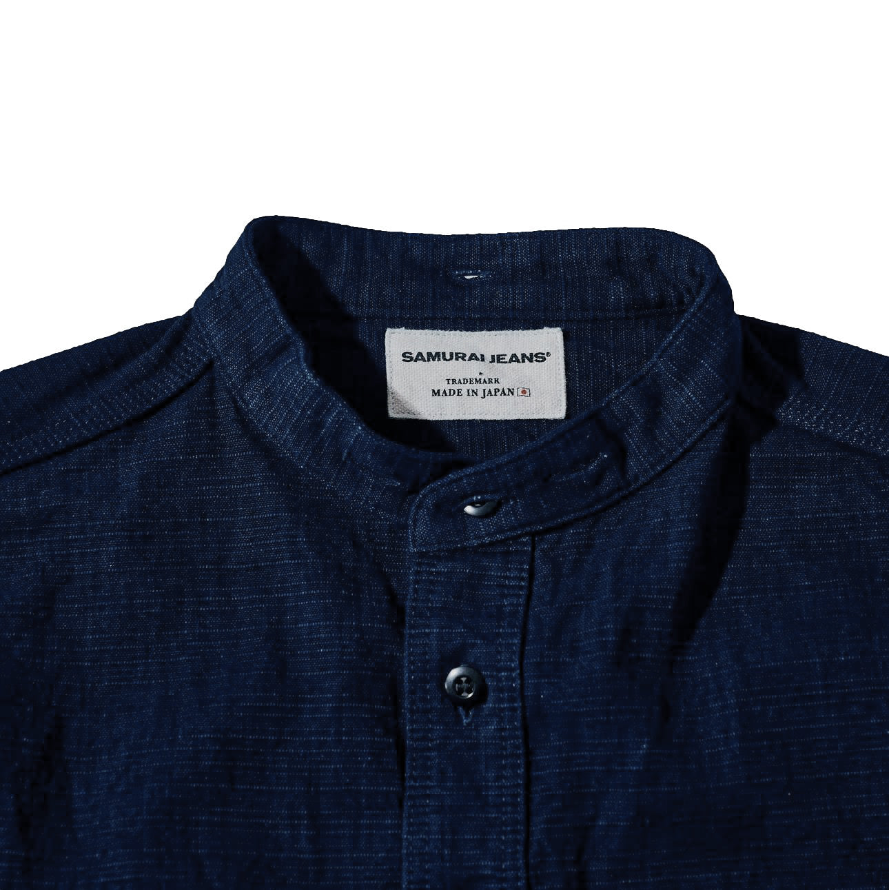 Samurai Jeans SSS25-YRC Natural Indigo Double Fabric Work Shirt