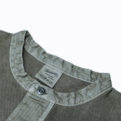 Soundman "Skane" Swedish Army L/S Henley (Green)