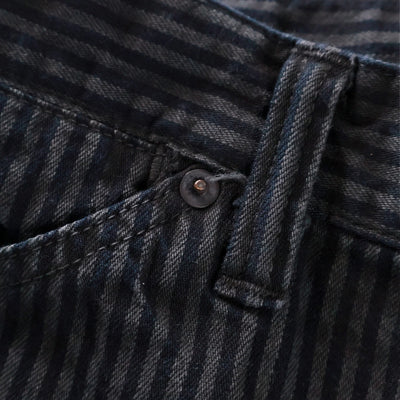 Fullcount Black Hickory Stripe Work Pants