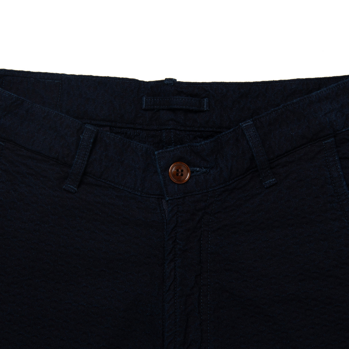 Studio D’Artisan Indigo Dobby Shorts